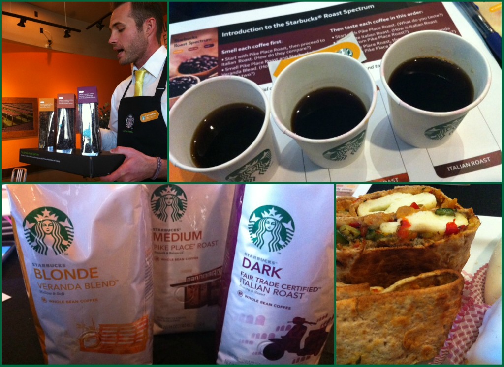 starbucks collage