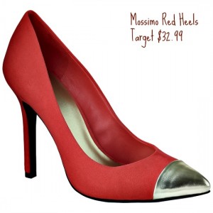 Mossimo_red_heels_mamalatinatips Zapatos de tacón rojo Mossimo