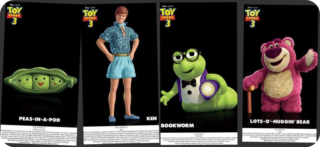 Nuevos Personajes – Toy Story 3 – New Characters