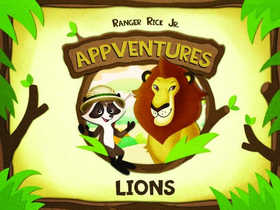 App for kids Nature Lions