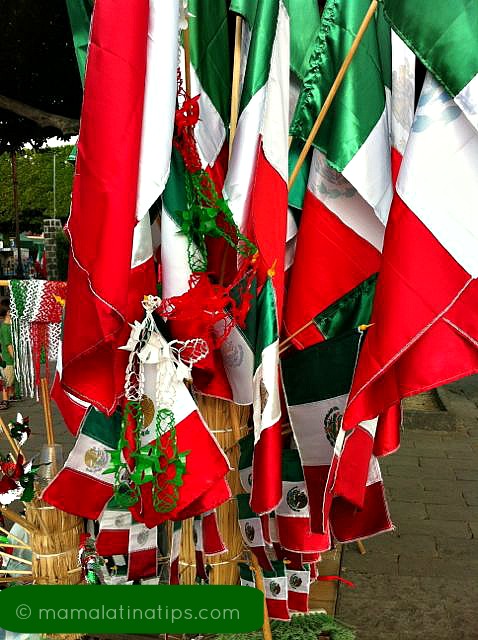 banderas de México