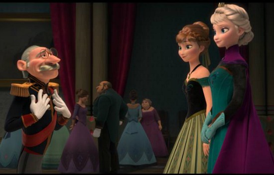 Anna, Elsa and Count