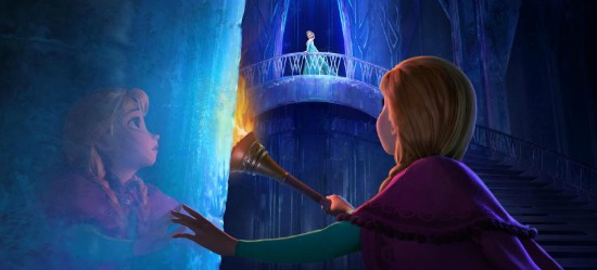 Anna and Elsa Ice Castle