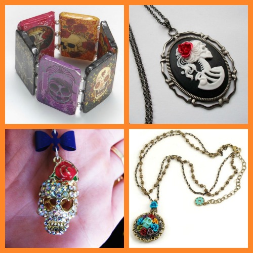 Day of the dead jewelry