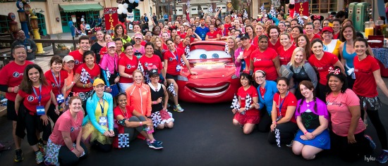 Disney Fun Run Group Picture