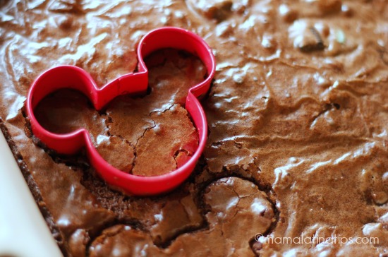 Mickey chocolate mint brownies