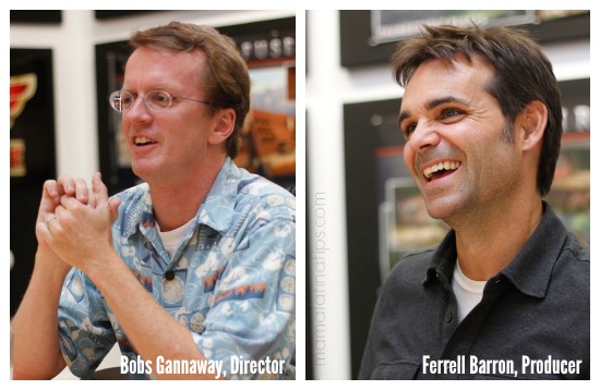 Bobs Gannaway and Ferrell Barron, director and producer of Planes: Fire & Rescue