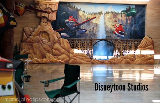 Disneytoon Studios during Planes: Fire & Rescue