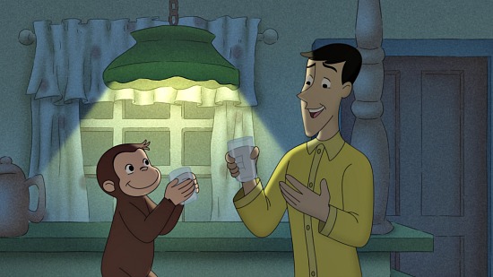 Curious George on "Monkey Goes Batty” episode