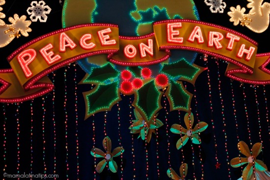 Peace on Earth at it's a small world