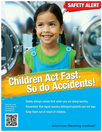Children act fast. So do Accidents - ACI poster