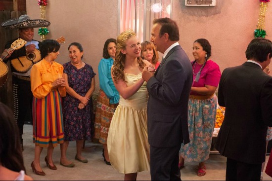 Scene of Disney's McFarland USA with Kevin Costner