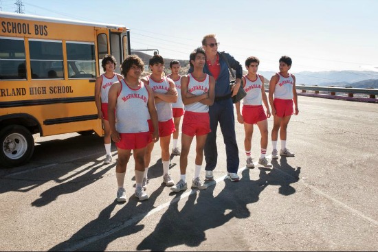 McFarland USA scene with Kevin Costner