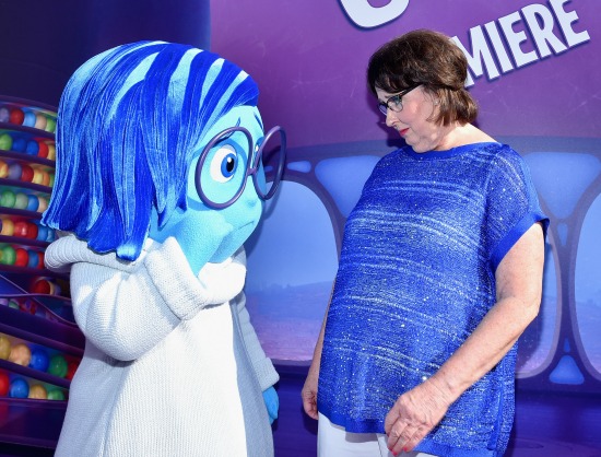 Phyllis Smith at Inside Out premier - mamalatinatips.com