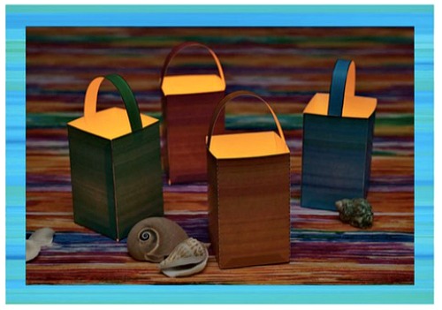 Paper lanterns - teen beach inspired party - mamalatinatips.com