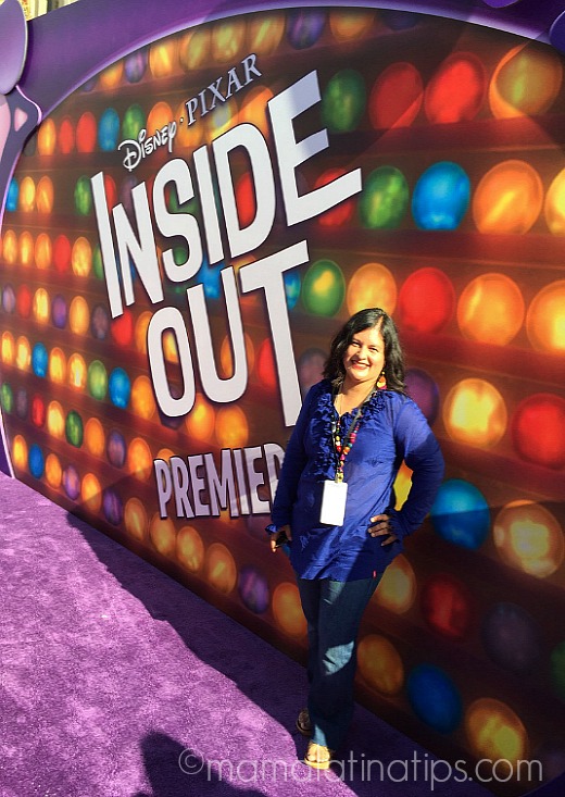 Silvia Martinez at Disney/Pixar Inside Out World Premier
