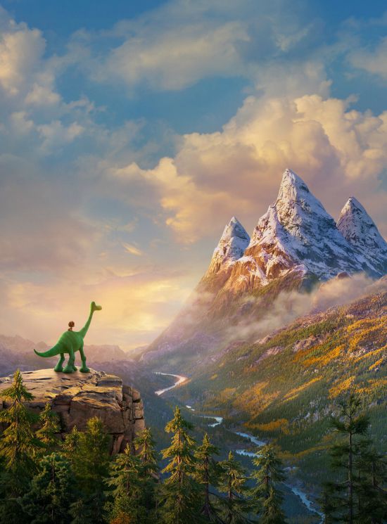 The Good Dinosaur Scene - Disney/Pixar - mamalatinatips.com