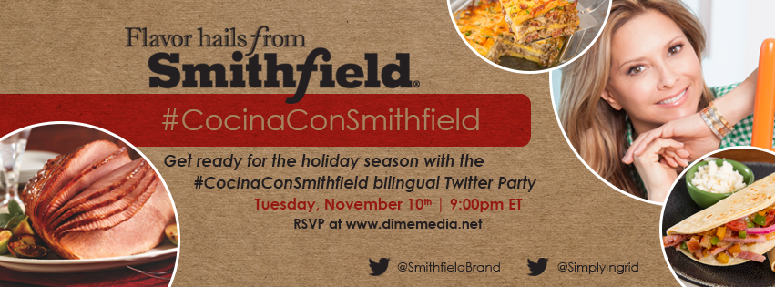 #CocinaConSmithfield bilingual twitter party