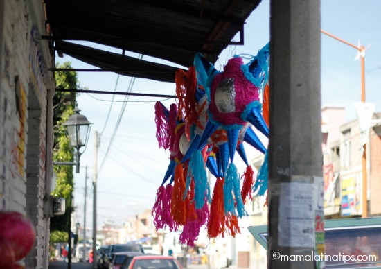 Piñatas in Mexico