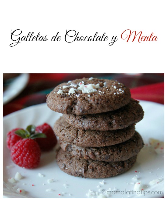 Galletas de Chocolate y Menta - mamalatinatips.com