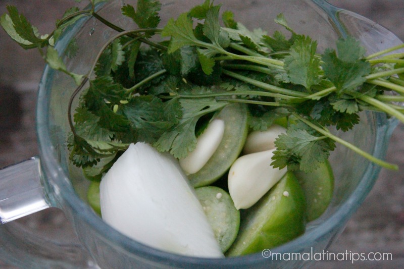 salsa verde ingredients - mamalatinatips.com