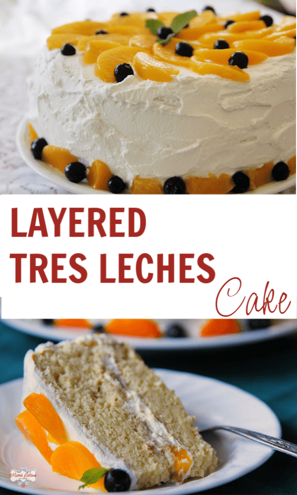 Easy Layered Tres Leches Cake Recipe • Mama Latina Tips