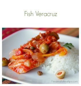 Fish Veracruz Recipe - mamalatinatips.com