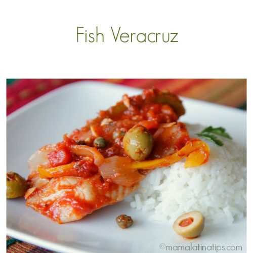 Fish Veracruz Recipe - mamalatinatips.com