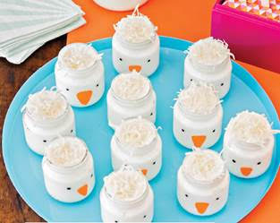 Happy yogurt chicks snack - mamalatinatips.com