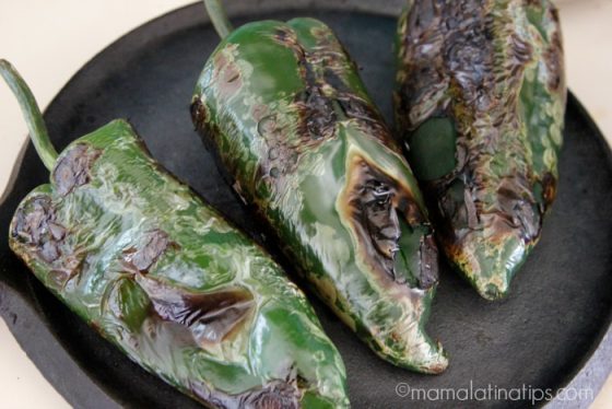 How to Peel Poblano Peppers