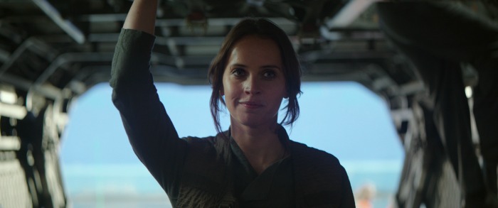 Felicity Jones as Jyn Arso on Rogue One: A Star Wars Story - mamalatinatips.com