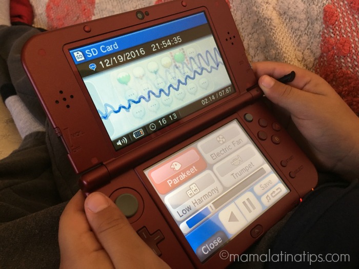 Nintendo 3DS XL sonidos - mamalatinatips.com
