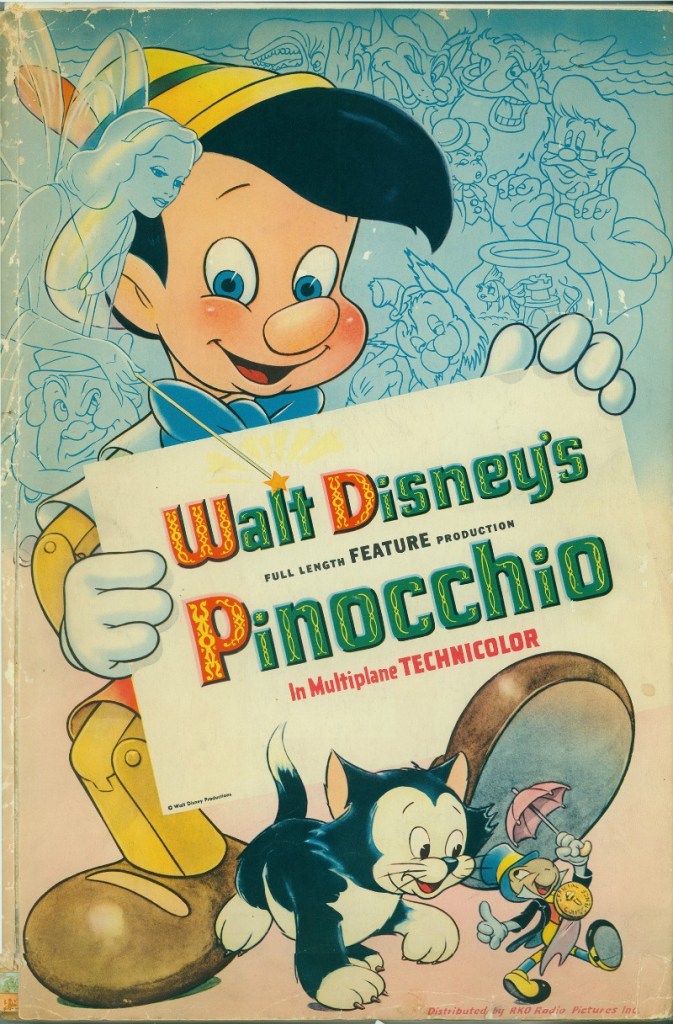 Original Pinocchio Poster - mamalatinatips.com