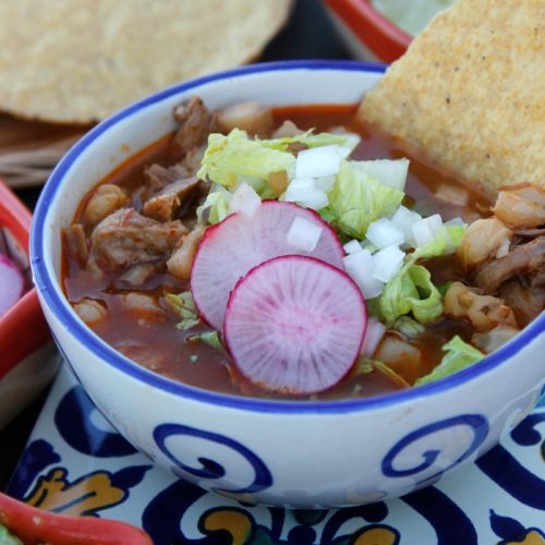 Top 44+ imagen receta para pozole rojo de res Abzlocal.mx
