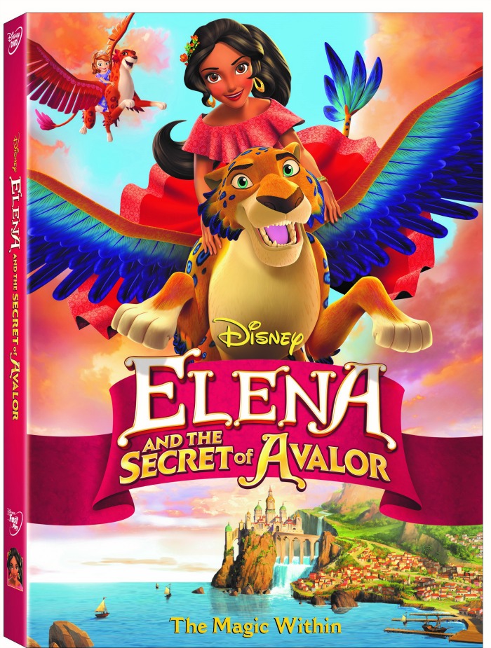 Elena and the Secret of Avalor - DVD giveaway - mamalatinatips.com