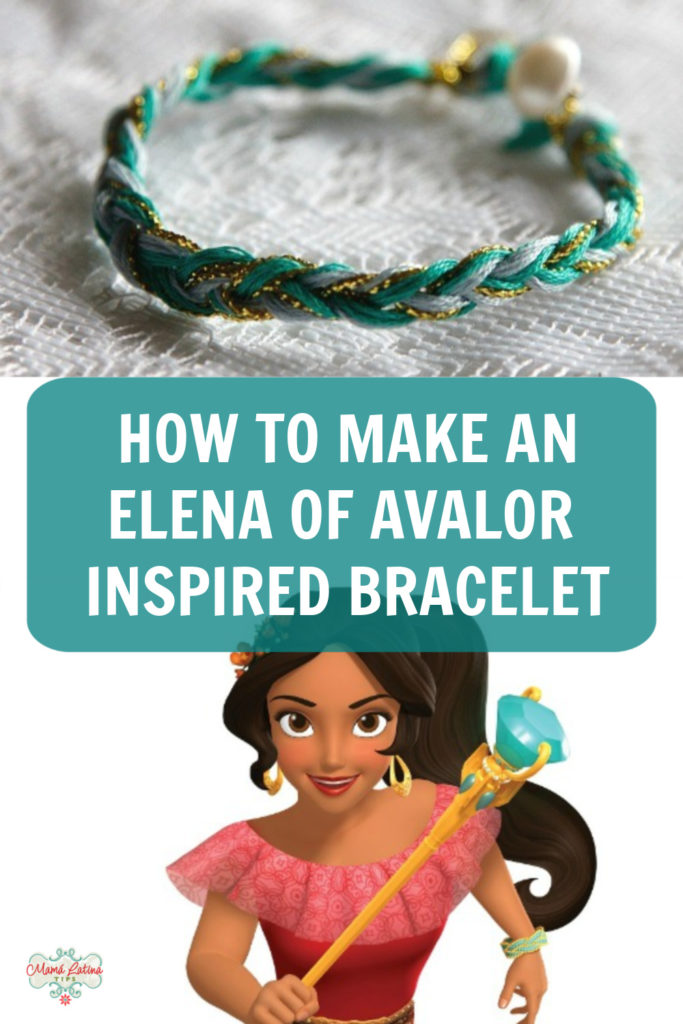 graphic with Elena of Avalor and a bracelet