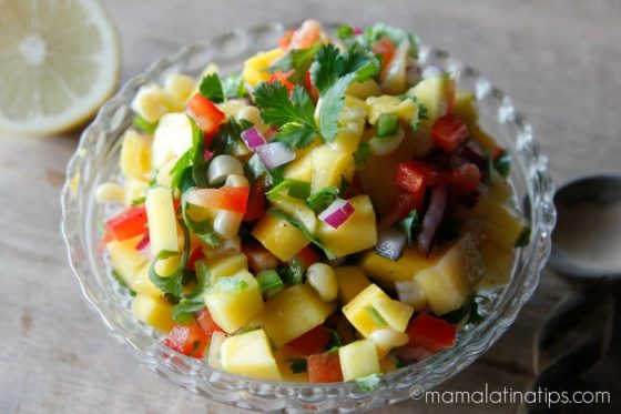 Mango Salsa Spicy and Sweet