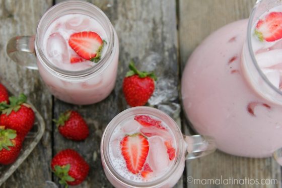Strawberry Horchata Fast, Easy and Delicious