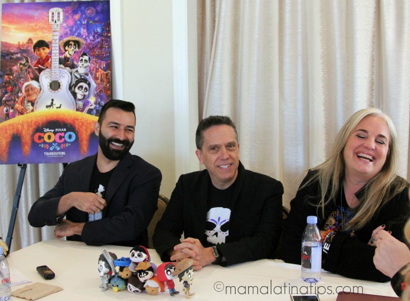 Lee Unkrich, Darla K Anderson Adrian Molina - coco - mamalatinatips.com