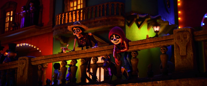 Miguel y Héctor en Coco - mamalatinatips.com