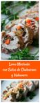 Lomo Mechado con Salsa de Chabacano y Habanero ideal para tu cena de Thanksgiving o Navidad