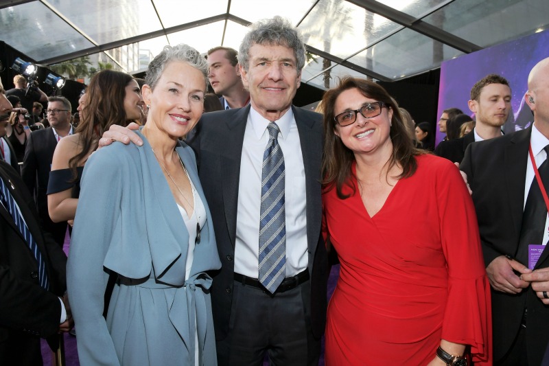 Imelda Corcoran, Alan Horn and Victoria Alonso - Avengers: Infinity War premiere