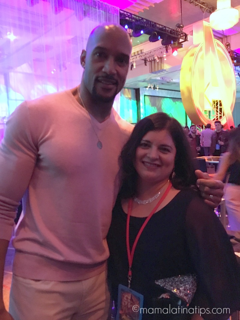 Henry Simmons from Agents of S.H.I.E.L.D. and Silvia-mamalatinatips