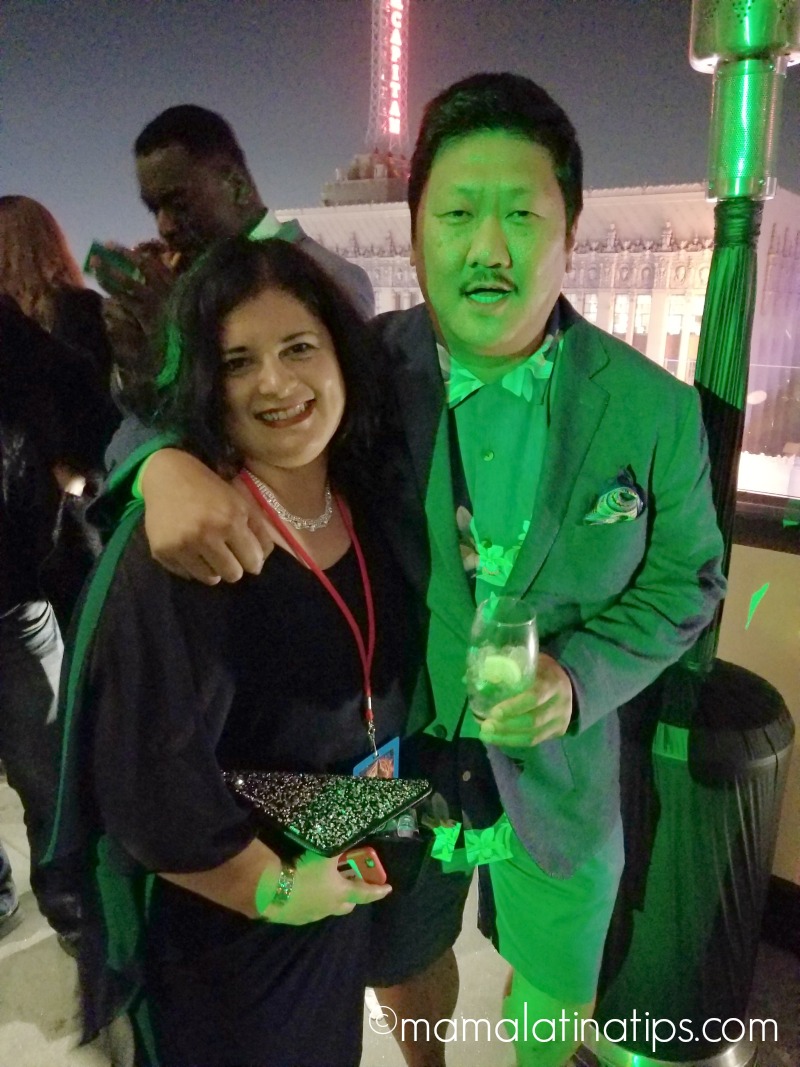 Benedict Wong and Silvia Martinez Avengers: Infinity War World Premier