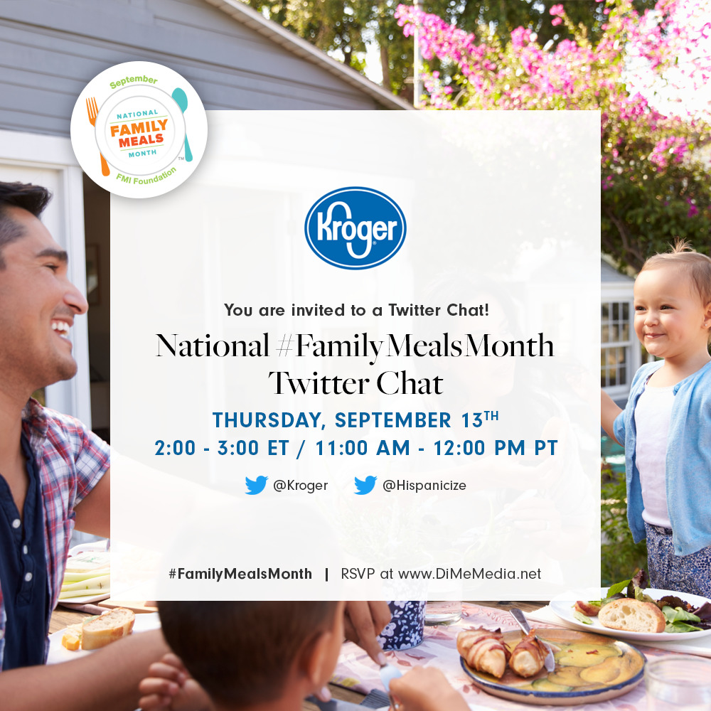 National Family Meals Month Twitter Chat