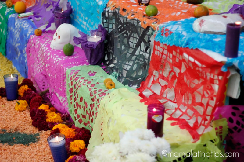 Day of the Dead display