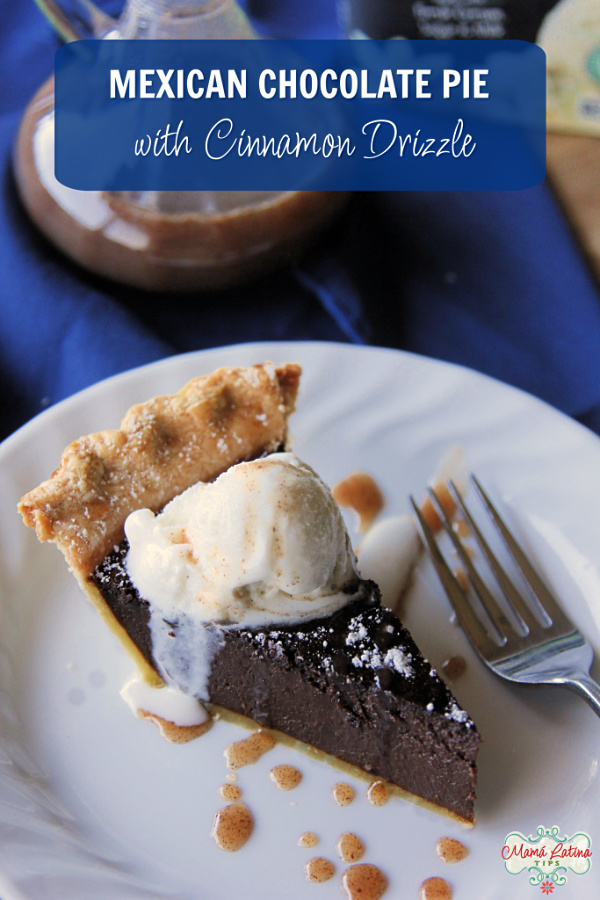 Mexican chocolate pie a la mode