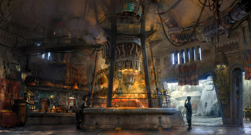 Creative image of Ronto Roasters in Star Wars Galaxy's Edge