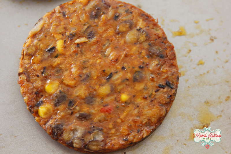 chipotle black bean pattie