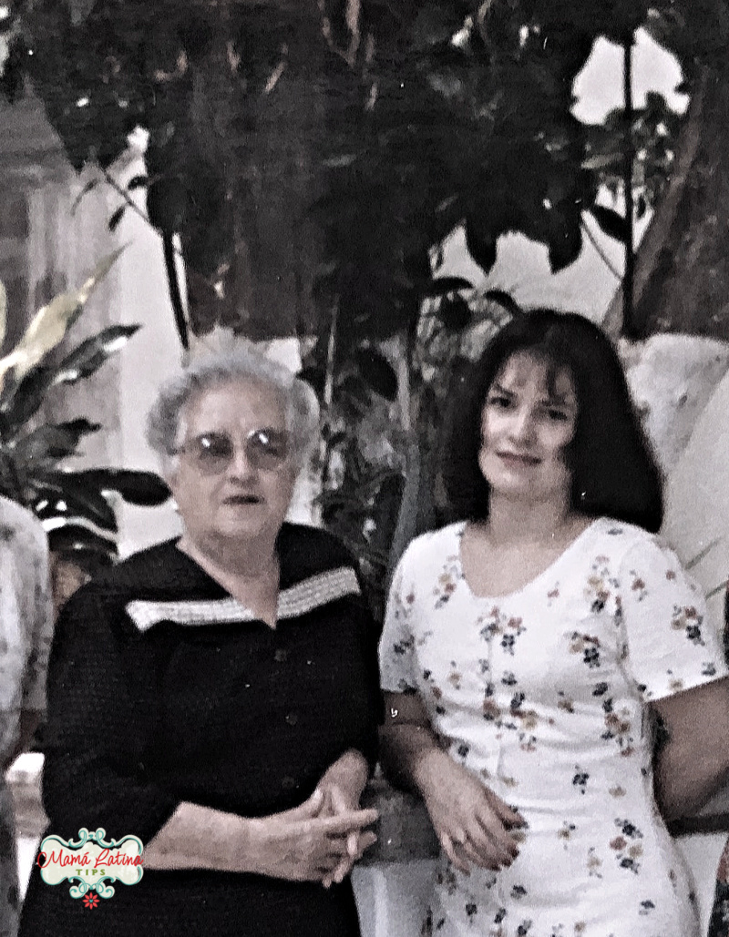 Grandma and grandaughter